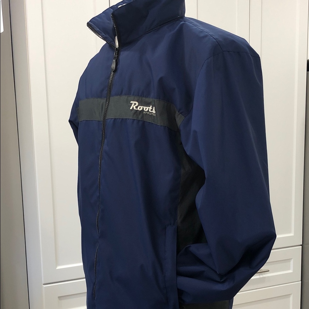 Roots Athletics Retro 90s/2000s Men’s Jacket – Medium Tall (40) 💙🩶 - Picture 6 of 14